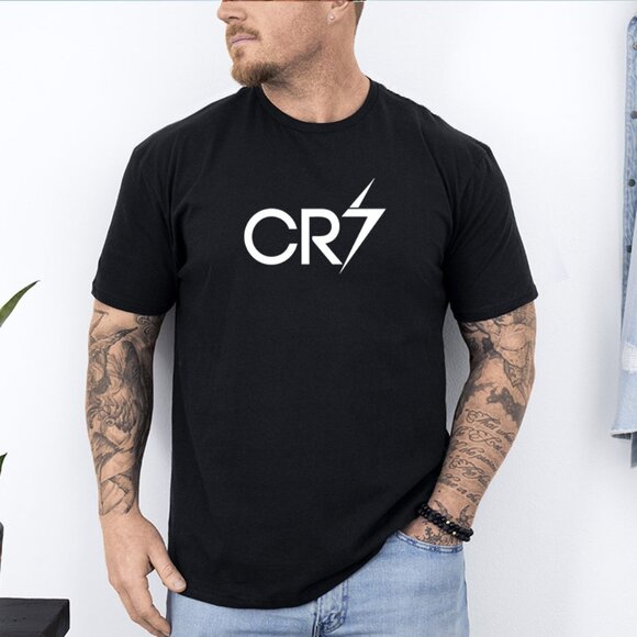 Cristiano Ronaldo Heat Pressed Graphic Tee | Men’s Soccer Shirt S-2XL - Picture 1 of 2